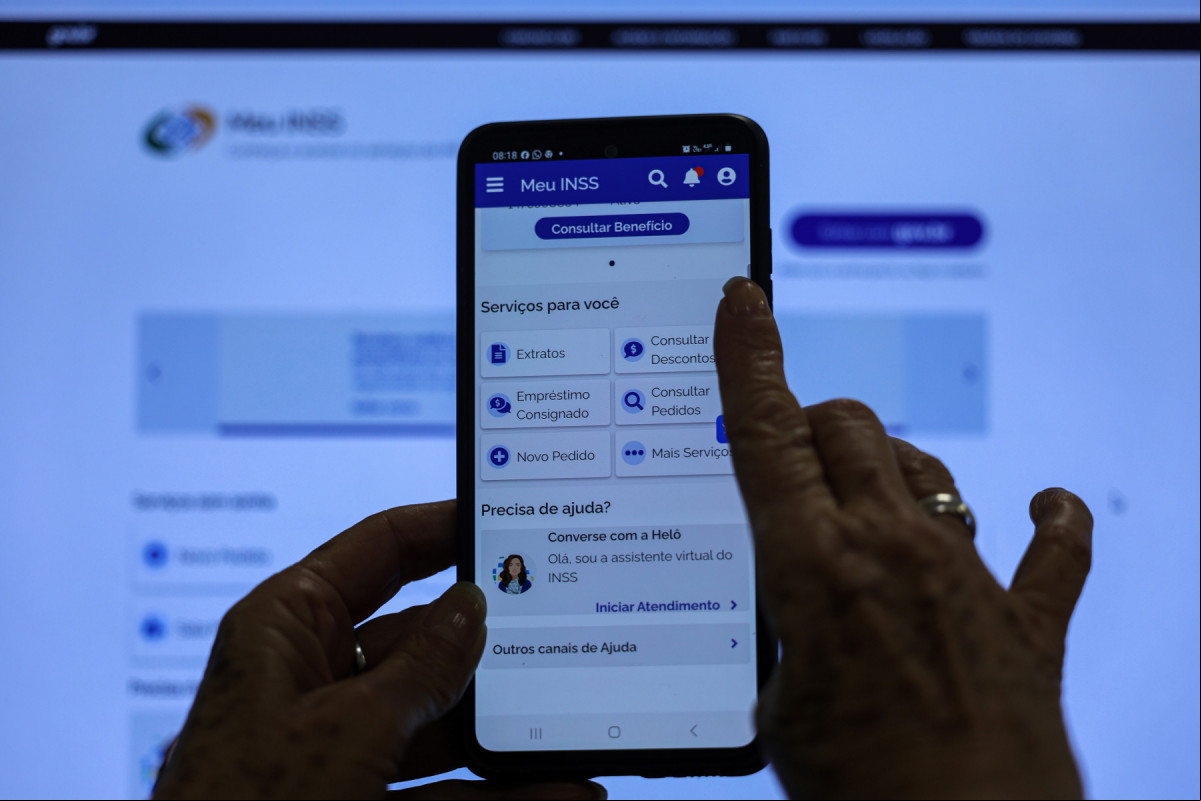 APP Meu INSS/Joédson Alves/Agência Brasil APP Meu INSS/Joédson Alves/Agência Brasil