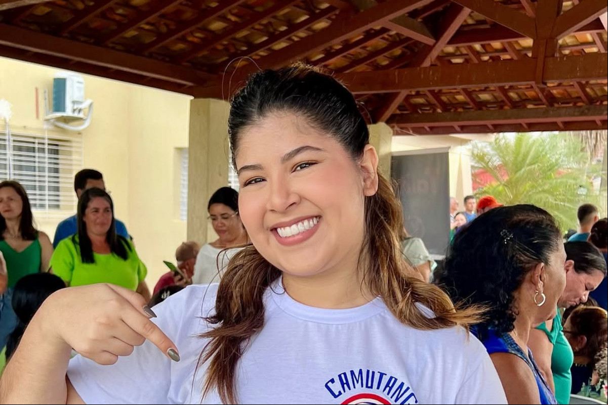 A prefeita de Camutanga, Talita Cardozo Fonseca.