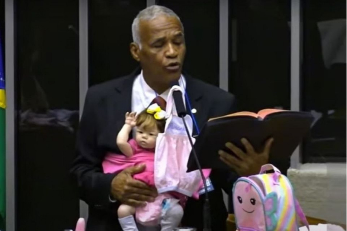 Deputado federal Pastor Sargento Isidório (Avante-BA)/Reprodução/Câmara dos Deputados