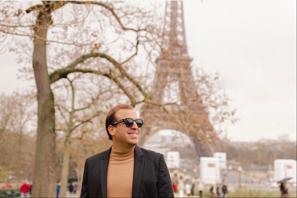 Saulo em maio de 2024 em Paris, na França