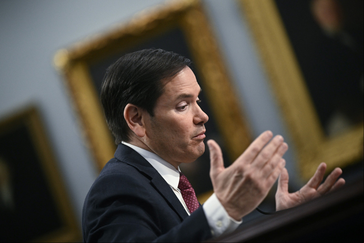 Secrétario de Estado dos EUA Marco Rubio. (Foto: Brendan SMIALOWSKI / AFP) Secrétario de Estado dos EUA Marco Rubio. /Foto: Brendan SMIALOWSKI / AFP