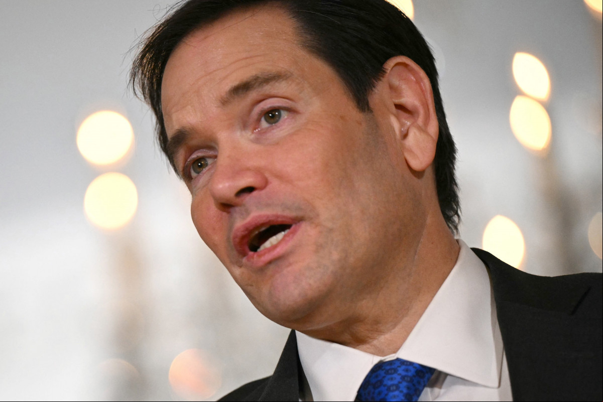 Secretário de Estado dos EUA, Marco Rubio (Foto: Drew ANGERER / AFP) Secretário de Estado dos EUA, Marco Rubio/Foto: Drew ANGERER / AFP