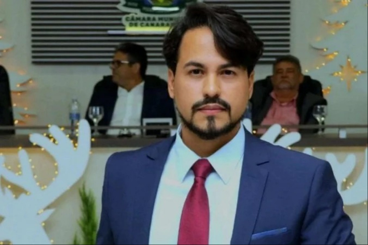 O vereador do Partido Liberal Thiago Bitencourt Ianhes Barbosa (PL), de Canarana, no Mato Grosso