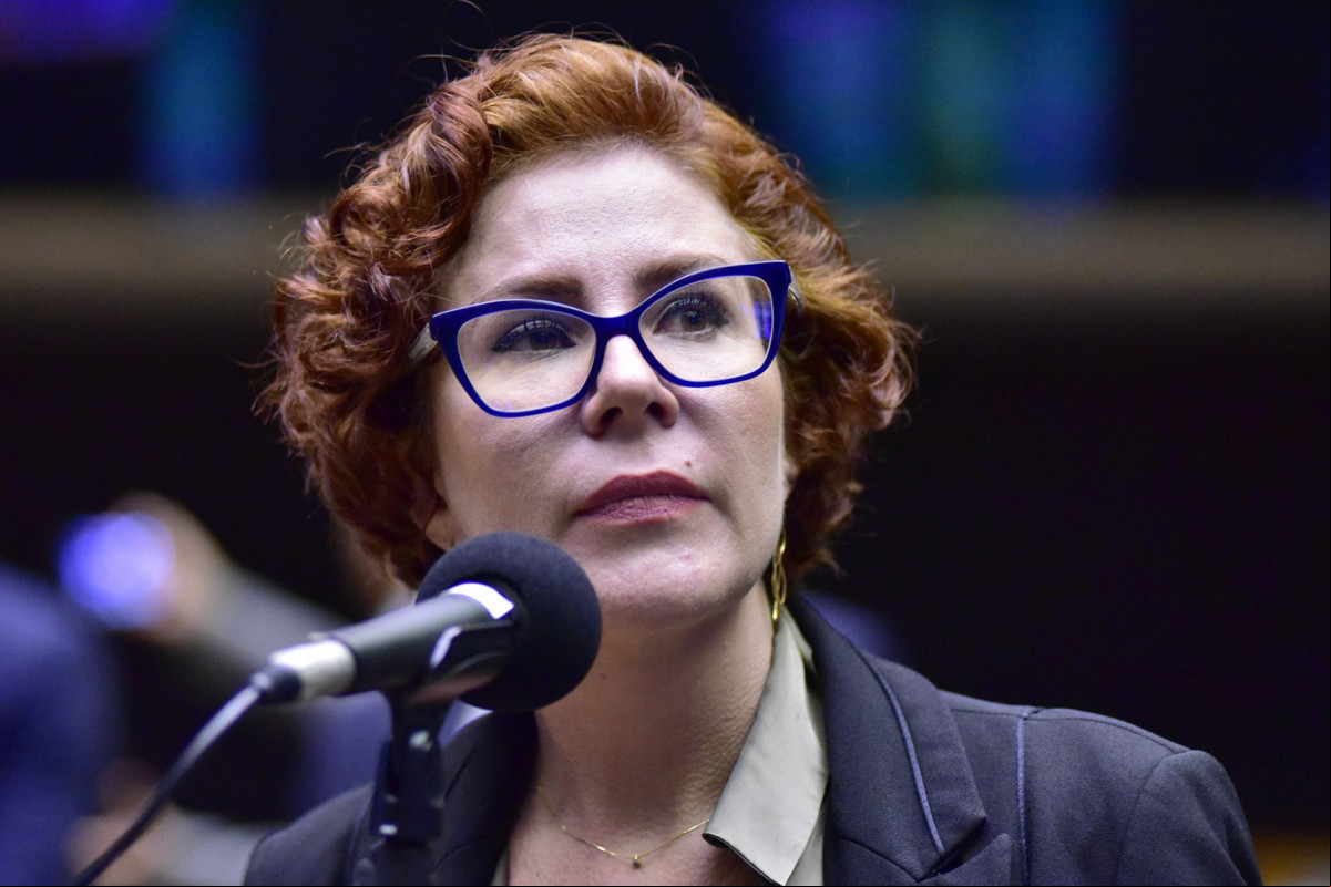 A deputada federal Carla Zambelli (PL-SP)