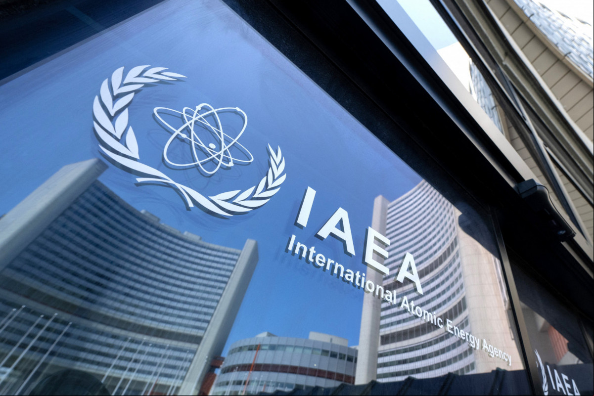 Agência Internacional de Energia Atômica (AIEA) (JOE KLAMAR/AFP) Agência Internacional de Energia Atômica (AIEA)/JOE KLAMAR/AFP